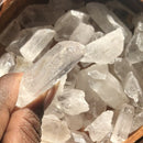 Genuine Clear quartz crystal - Crystal quartz stone