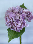 Bundle of 3 Artificial Real Touch Hydrangea Stem