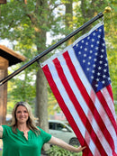 Nylon American Flag — Fade-Resistant Made in USA