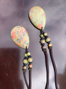 Unakite Stone Necklace