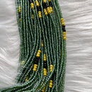 Authentic Green and Gold waist beads