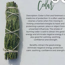 Cedar Sage Smudge Stick