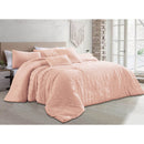 Astrid 5 Piece Crinkled Fabric Comforter Set