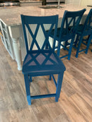 Double x back Stool