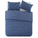 Jade + Oake Asher Modern Hexagon Microfiber Comforter Set