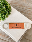 Personalized Bottle Opener for Dad