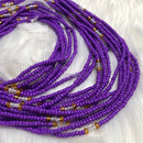 Royal Purple Waist Beads