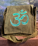 Om Embroidery Cotton Handbag