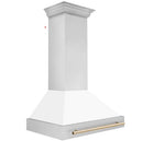 ZLINE 36" Autograph Stainless Wall Range Hood, 8654STZ-WM36-G
