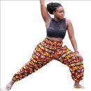 Abi African print Yoga pants - Harem pants