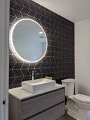 Zeek 32" BackLit LED lighted  Round Bathroom Wall Mirror M-RN32 CLEARANCE*