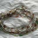 Glow in dark waist beads - Fluorescent waist beads