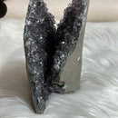 Amethyst cluster for desk| Amethyst geode for decoration