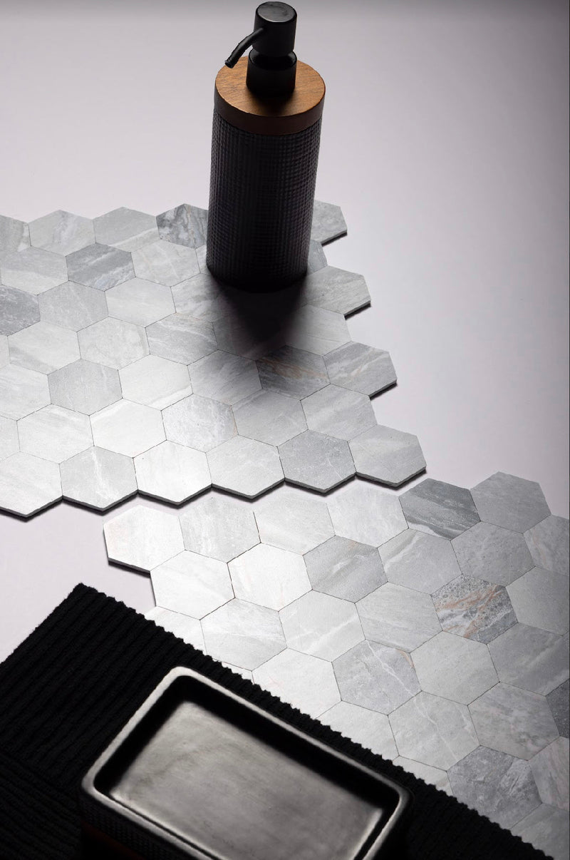 Hexagon Peel and Stick Wall Tiles