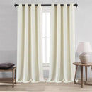 Boucle Textured Grommet Window Curtain Panel, 54x84 Inches
