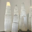 Tall Selenite tower crystal -  Selenite Skycraper -12 inches