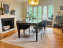 Modern Tapered Post Leg Table with Post Legs