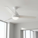 52" 4 Speed Wall Control Ceiling Fan with LED Lighting