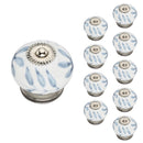 Mascot Hardware Lilac Washed 1-4/7 in. Grey Cabinet Knob (Pack of 10)