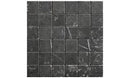 Taurus Black Tumbled Marble Tile 4"x 4"