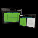 Custom Pro Tennis Whiteboard -w Handle | 2 Sided