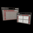 Custom Pro Football Whiteboard -w Handle | 2 Sided