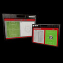 Custom Pro Soccer Whiteboard -w Handle | 2 Sided