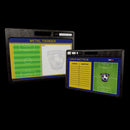 Custom Pro Soccer Whiteboard -w Handle | 2 Sided