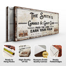 Gaggle & Gulp Club Sign