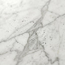 Imperial White Marble Rectangular Wall Mount Vanity Top Sink - 18"x48"x8" - Honed