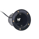 In-Ground Pathway Light with Brass-PVC Housing and Domed Half Lid for MR16 Bulbs