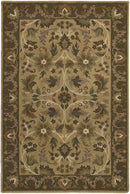 Hanceville Traditional Taupe/Chocolate Area Rug