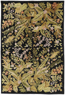 Hapeville Modern Black Area Rug