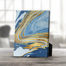 Indigo Flow B Desktop Canvas