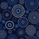 Indigo Winter Background Wallpaper