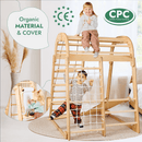Indoor Playground for Children - 7in1 Playground + Swings Set + Slide Board + Art Set