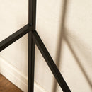 Modern V-Shaped Metal Firewood Rack