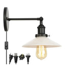 Industrial black and white decorbites led wall lights bedroom sconce