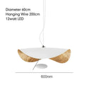 Industrial black & gold lotus leaf pendant light dining room