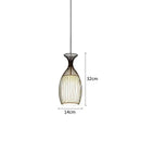 Industrial black iron cage pendant lights for dining room