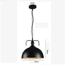 Industrial black iron pendant lights – kitchen edison bulb decor