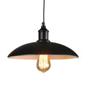 Industrial black iron pendant lights – kitchen edison bulb decor