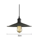 Industrial black iron pendant lights – kitchen edison bulb decor
