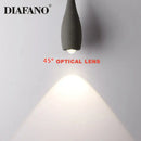 Industrial black matte cement pendant light bedroom teardrop lamp