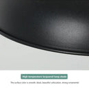 Industrial black matte electric food heating pendant light kitchen