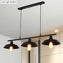 Industrial black metal 3 light pendant – bedroom e26 e27 fixture