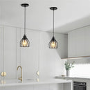 DecorBites™ Industrial Black Mini Pendant Light for Dining Room, Bar, and Clothing Store