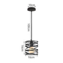 DecorBites™ Industrial Black Mini Pendant Light for Dining Room, Bar, and Clothing Store