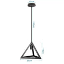 Industrial black metal cage pendant light kitchen decor