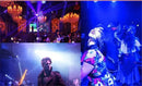 Industrial black metal strobe light – stage flash atomic event light